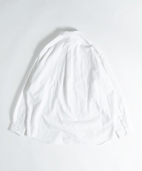 MUHET(ミュエータ)の「アソートレギュラーカラーシャツ(シャツ/ブラウス・レディース・オフホワイト/イエロー/オレンジ/インディゴブルー/グリーン/ライトピンク・SMALL/MEDIUM/X-LARGE)」の8枚目の写真