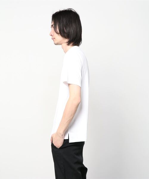 FILA（フィラ）の「フィラ FILA メッシュTシャツ(プリント)（Tシャツ/カットソー・メンズ・ホワイト/ネイビー・3L/S/LL/L/M）」の3枚目の写真