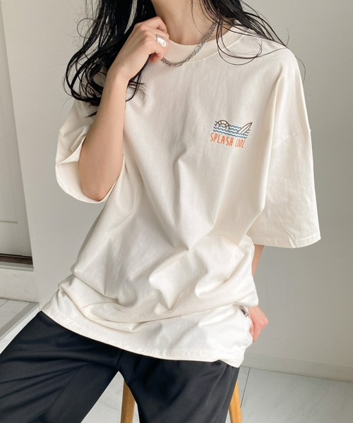 セール】TWN(ティーダブリューエヌ)/Splash Short Sleeve/オーバー