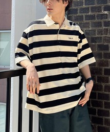 PBLIM | 【PAGEBOYLIM】ボーダービックポロ(ポロシャツ)