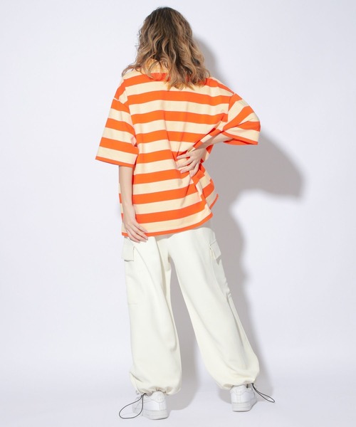 PBLIM（ページボーイリム）の「【PAGEBOYLIM】ボーダービックポロ（ポロシャツ・レディース・ブラック系その他/ブルー系その他/オレンジ系その他・FREE）」の19枚目の写真