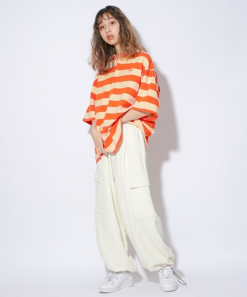 PBLIM（ページボーイリム）の「【PAGEBOYLIM】ボーダービックポロ（ポロシャツ・レディース・ブラック系その他/ブルー系その他/オレンジ系その他・FREE）」の21枚目の写真