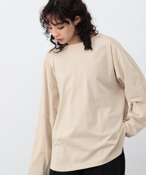 OFAKIND(オフアカインド)の「OFAKIND / プレーティングロンT(Tシャツ/カットソー・レディース・ホワイト/ベージュ/サンドグレー・1/2/0)」の14枚目の写真