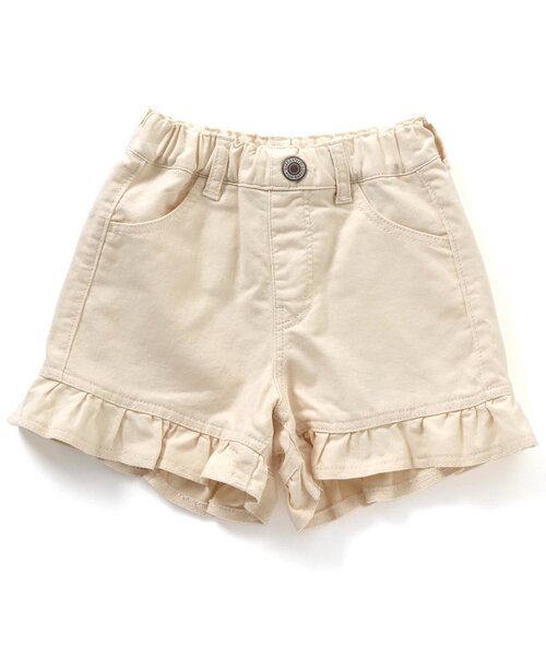 Seraph(セラフ)の「チビフリル付きショート丈パンツ(その他パンツ・キッズ・ブルー/カーキ/オフホワイト/ピンク/サックスブルー・80/90/100/110/120/130/140)」の2枚目の写真