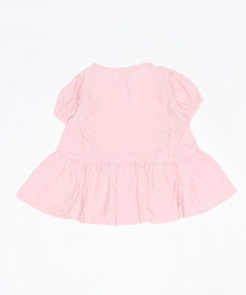 petit main（プティマイン）の「【リンク】ティアードシャツブラウス（シャツ/ブラウス・キッズ・ライトブルー/ピンク/レモンイエロー/チャコール・90cm/120cm/110cm/130cm/80ｃｍ/100cm）」の8枚目の写真