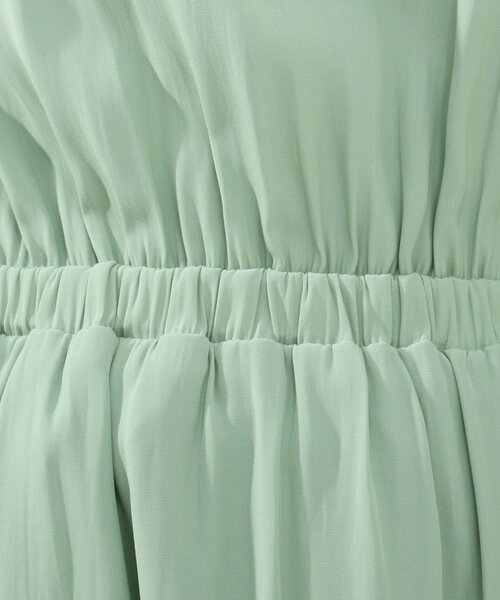 DRESKIP（ドレスキップ）の「◆【洗える/フェミニン】フロントギャザーワンピース（ワンピース・レディース・グリーン系/サンドベージュ/ダークネイビー・02/03/04）」の19枚目の写真