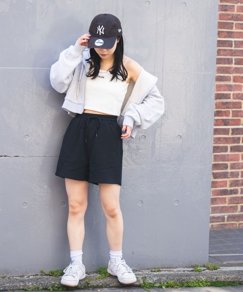 WEGO（ウィゴー）の「WEGO/スウェットショートパンツ（スウェットパンツ・レディース・ブラック/ブルー/その他1/杢グレー・FREE）」の22枚目の写真