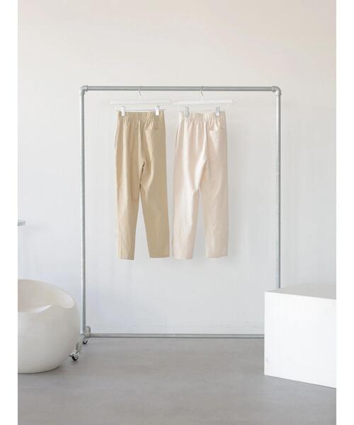 rem closet(レムクローゼット)の「タックテーパードスリットパンツ(その他パンツ・レディース・オリーブ/アイボリー・XS/S)」の15枚目の写真