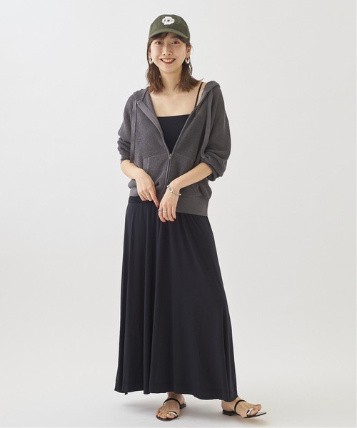 plage（プラージュ）の「bare drape スカート◆（スカート・レディース・ブラック/ベージュ系その他・38/36）」の3枚目の写真