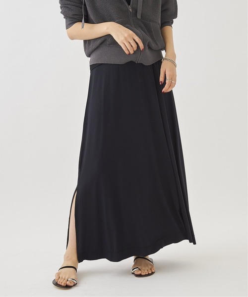 plage（プラージュ）の「bare drape スカート◆（スカート・レディース・ブラック/ベージュ系その他・38/36）」の6枚目の写真