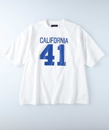 BACK NUMBER | 【BACK NUMBER】フットボールＴシャツ(Tシャツ/カットソー)