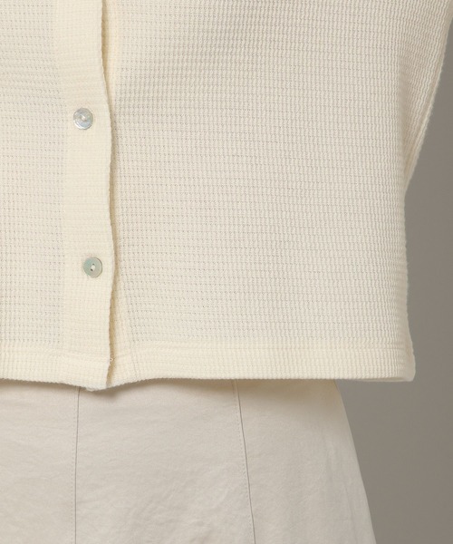 ALAND（エーランド）の「3.3Field Trip／セーラーカラーショートカーディガン　2285608（カーディガン/ボレロ・レディース・アイボリー/ブラック・FREE）」の14枚目の写真