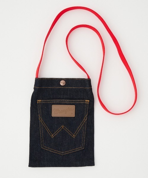 RODEO CROWNS WIDE BOWL（ロデオクラウンズワイドボウル）の「Wranglerショルダーバッグ（ショルダーバッグ・レディース・ホワイト/グリーン/ブルー・FREE）」の3枚目の写真