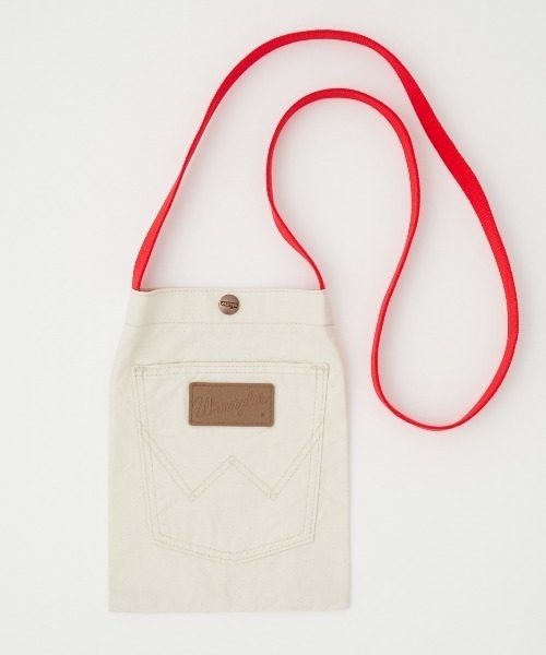 RODEO CROWNS WIDE BOWL（ロデオクラウンズワイドボウル）の「Wranglerショルダーバッグ（ショルダーバッグ・レディース・ホワイト/グリーン/ブルー・FREE）」の19枚目の写真