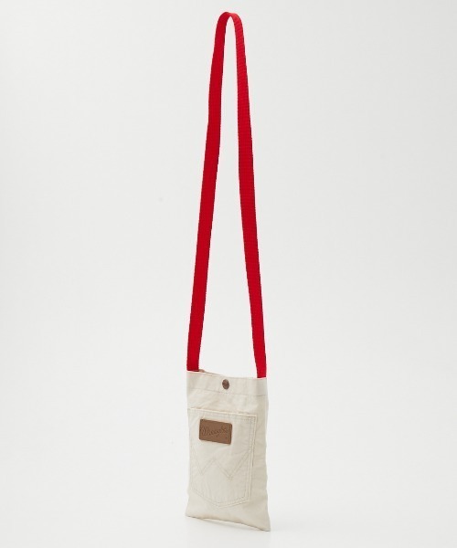 RODEO CROWNS WIDE BOWL（ロデオクラウンズワイドボウル）の「Wranglerショルダーバッグ（ショルダーバッグ・レディース・ホワイト/グリーン/ブルー・FREE）」の9枚目の写真