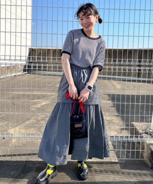 RODEO CROWNS WIDE BOWL（ロデオクラウンズワイドボウル）の「Wranglerショルダーバッグ（ショルダーバッグ・レディース・ホワイト/グリーン/ブルー・FREE）」の5枚目の写真