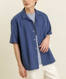 a.v.v | 【イージーケア/洗濯機で洗える/接触冷感/速乾/防シワ/ストレッチ】リライト オープンカラーシャツ(シャツ/ブラウス)