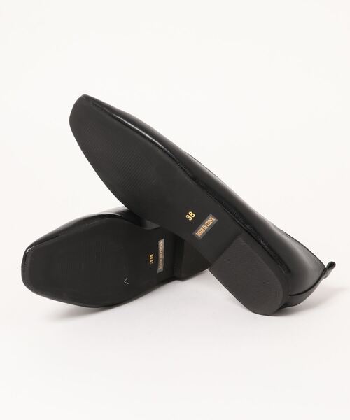 alcali（アルカリ）の「フラットシューズ（パンプス・レディース・ブラック・24cm）」の3枚目の写真