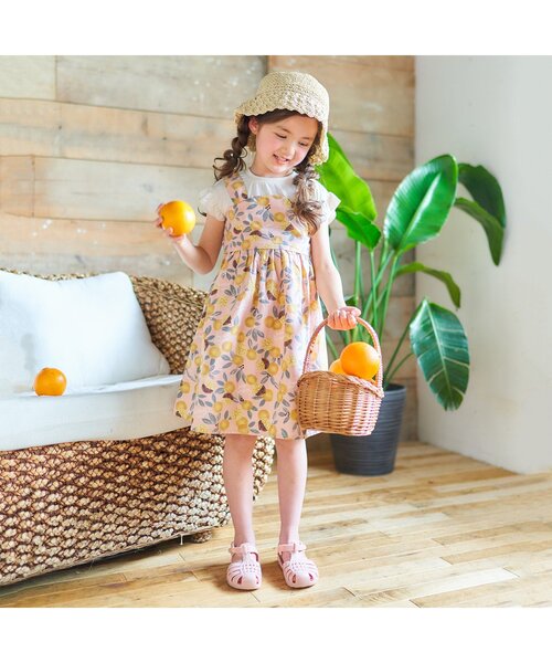 apres les cours（アプレレクール）の「パールリボン付きおりたたみハット（ハット・キッズ・アイボリー/ベージュ・58/50/54）」の9枚目の写真