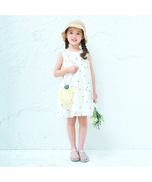 apres les cours（アプレレクール）の「パールリボン付きおりたたみハット（ハット・キッズ・アイボリー/ベージュ・58/50/54）」の11枚目の写真