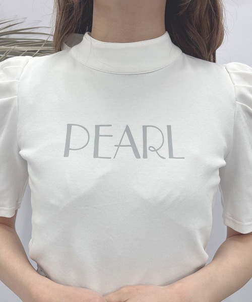 Swankiss(スワンキス)の「TS pearl logo T(Tシャツ/カットソー・レディース・ホワイト/ブラック/ピンク・FREE)」の6枚目の写真