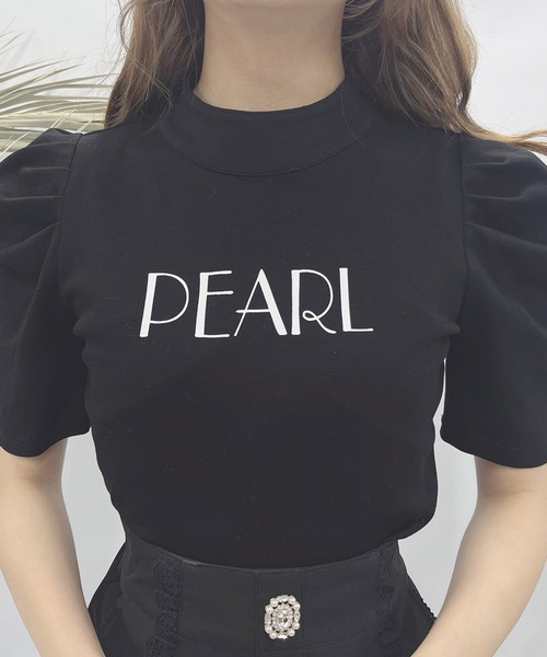 Swankiss(スワンキス)の「TS pearl logo T(Tシャツ/カットソー・レディース・ホワイト/ブラック/ピンク・FREE)」の9枚目の写真