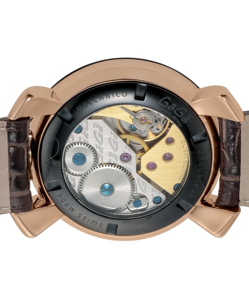 GaGa MILANO（ガガミラノ）の「GaGa MILANO/ガガミラノ MANUALE48MM 腕時計 501402S-BRW メンズ（アナログ腕時計・メンズ・ブラウン・FREE）」の3枚目の写真