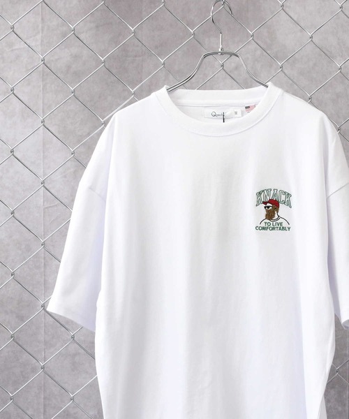 Right-on(ライトオン)の「ヒゲ刺繍Tシャツ(Tシャツ/カットソー)」|その他1
