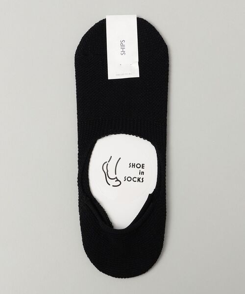 SHIPS（シップス）の「SHIPS: フットカバー ソックス（ソックス/靴下・メンズ・グレー/ブラック/ネイビー・ONE SIZE）」の2枚目の写真