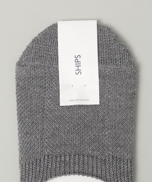 SHIPS（シップス）の「SHIPS: フットカバー ソックス（ソックス/靴下・メンズ・グレー/ブラック/ネイビー・ONE SIZE）」の4枚目の写真