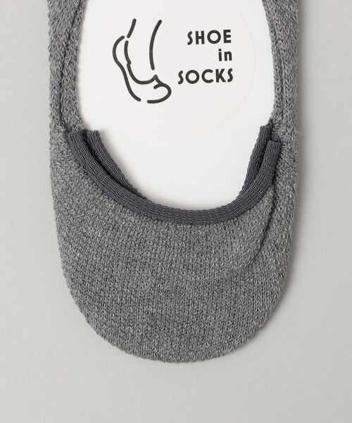 SHIPS（シップス）の「SHIPS: フットカバー ソックス（ソックス/靴下・メンズ・グレー/ブラック/ネイビー・ONE SIZE）」の5枚目の写真