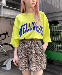 レオパード柄ショートパンツ