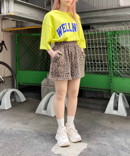 Figments（フィグメンツ）の「レオパード柄ショートパンツ（その他パンツ・レディース・ホワイト/ベージュ・FREE）」の12枚目の写真