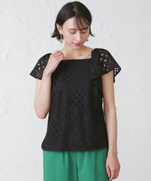 EPOCA THE SHOP（エポカザショップ）の「コットンエスニックレースブラウス（シャツ/ブラウス・レディース）」