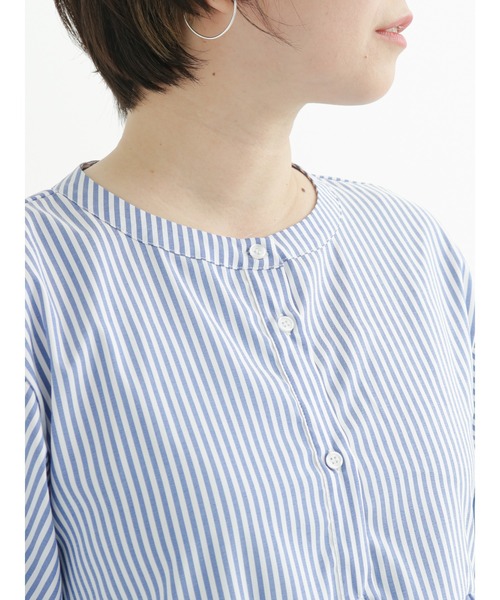 Lugnoncure（ルノンキュール）の「ティアードブラウス（シャツ/ブラウス・レディース・ホワイト/ブラック/オフホワイト/ブルー・ﾌﾘ-）」の16枚目の写真