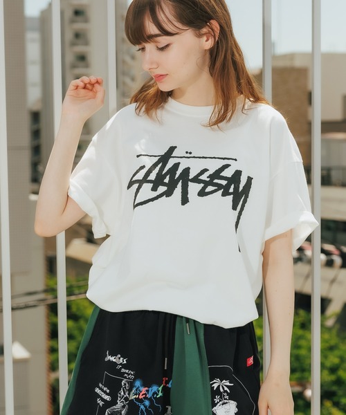 【デッドストック】STUSSY ステューシー SAR TEE 半袖Tシャツ L STUSSY（ステューシー）の「STUSSY/ステューシー STOCK PIG