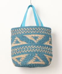 Allerleirauh | 「Allerleirauh chill/アラライラオ」アバカ ネイティブ柄バスケットかごバッグ(かごバッグ)