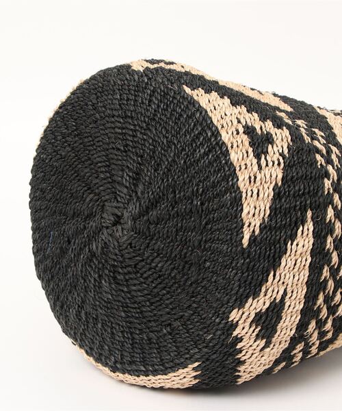 Allerleirauh(アラライラオ)の「「Allerleirauh chill/アラライラオ」アバカ ネイティブ柄バスケットかごバッグ(かごバッグ・レディース・サックスブルー/ブラウン/ブラック・FREE)」の4枚目の写真