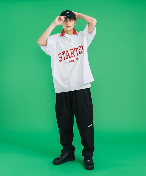 STARTER BLACK LABEL（スターターブラックレーベル）の「STARTER BLACK LABEL/スターター ブラックレーベル 刺繍入りワイドバルーンパンツ（その他パンツ・メンズ・グリーン/ブラック/オフホワイト・XL/L/M）」の22枚目の写真