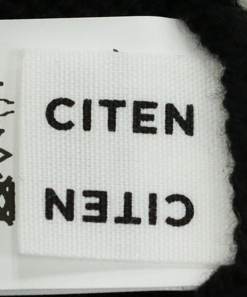 CITEN(シテン)の「<CITEN>ブロックキリカエ ニットベスト(ベスト・レディース・ブラック/ロイヤルブルー・FREE)」の10枚目の写真