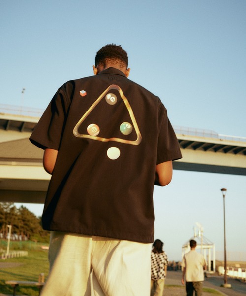 Tシャツ DIRTY POOL TEE ☆ HUF HUF（ハフ）の「DIRTY POOL TT TEE / HUF プリントTシャツ（T