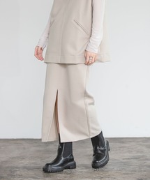 A part by | セットアップ対応／ボンディングタイトスカート　348100(スカート)