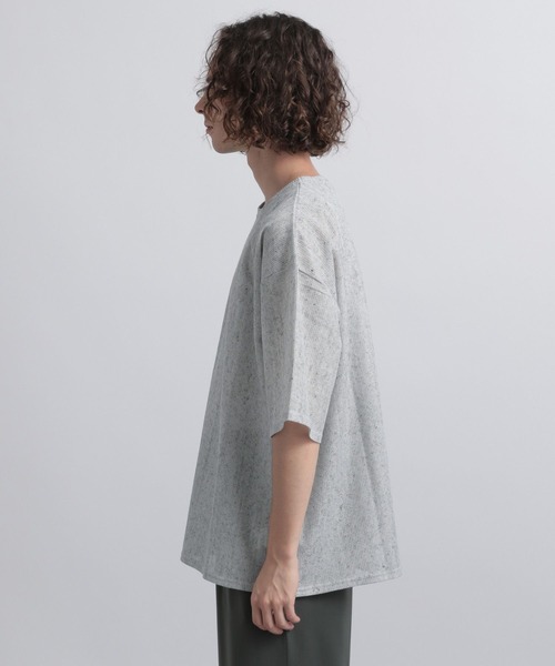 HARE（ハレ）の「メランジラッセルカットソー(HARE)（Tシャツ/カットソー・メンズ・ブラック/グレー/ブラウン・FREE）」の14枚目の写真