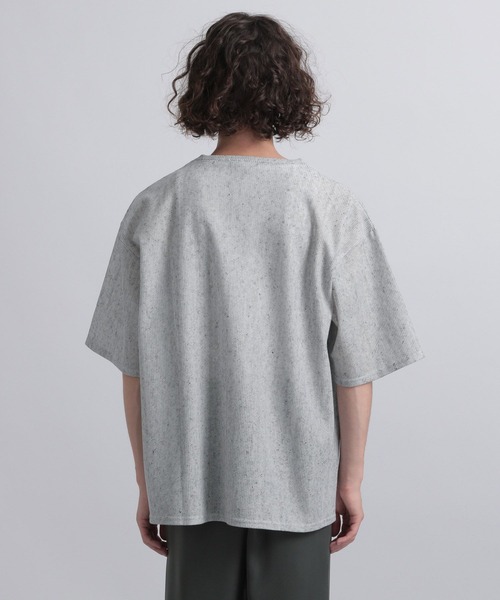 HARE（ハレ）の「メランジラッセルカットソー(HARE)（Tシャツ/カットソー・メンズ・ブラック/グレー/ブラウン・FREE）」の9枚目の写真