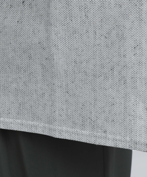 HARE（ハレ）の「メランジラッセルカットソー(HARE)（Tシャツ/カットソー・メンズ・ブラック/グレー/ブラウン・FREE）」の5枚目の写真