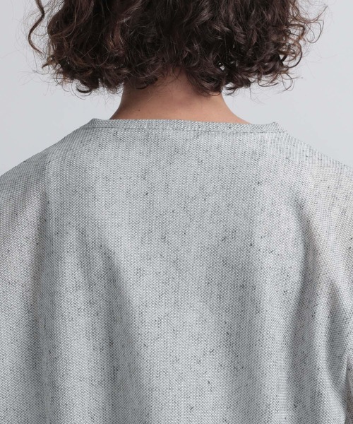 HARE（ハレ）の「メランジラッセルカットソー(HARE)（Tシャツ/カットソー・メンズ・ブラック/グレー/ブラウン・FREE）」の17枚目の写真