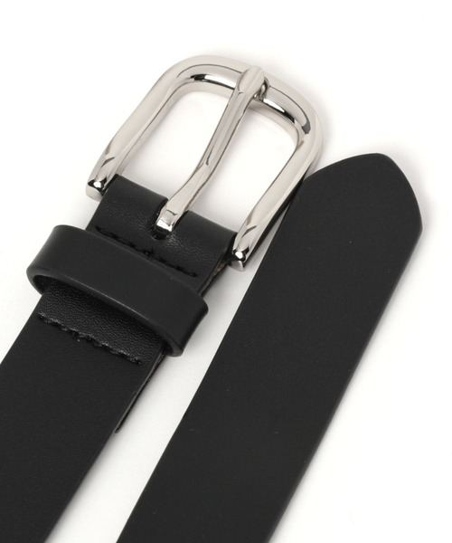 LAKOLE（ラコレ）の「ベーシックレザーベルト / 349153（ベルト・メンズ・ダークブラウン/ブラック・FREE）」の3枚目の写真