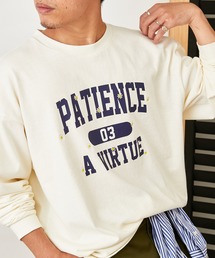 CIAOPANIC TYPY | カレッジロゴ花柄刺繍Tシャツ(Tシャツ/カットソー)