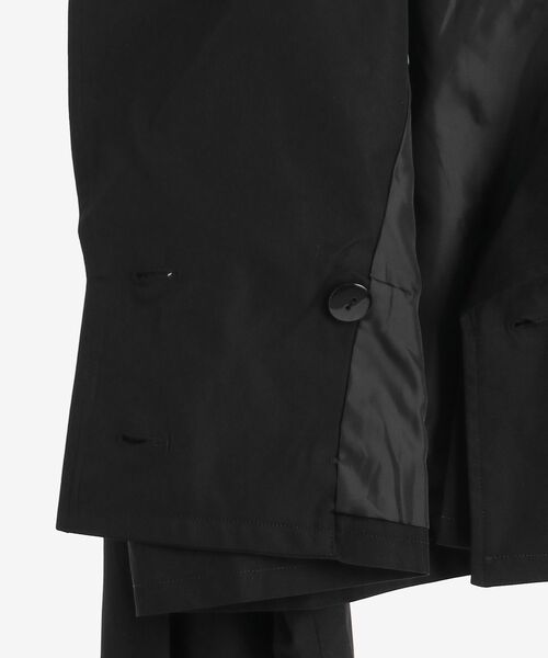 MAJESTIC LEGON（マジェスティックレゴン）の「クラシックショートトレンチコート（トレンチコート・レディース・ブラック/ベージュ/ブラウン・SMALL/MEDIUM）」の17枚目の写真