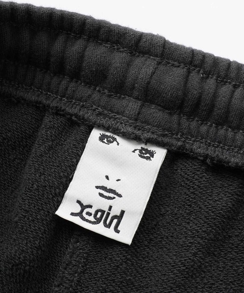 X-girl（エックスガール）の「SWEAT FLARE PANTS（スウェットパンツ・レディース・アッシュ/ブラウン/チャコール・M/S）」の22枚目の写真